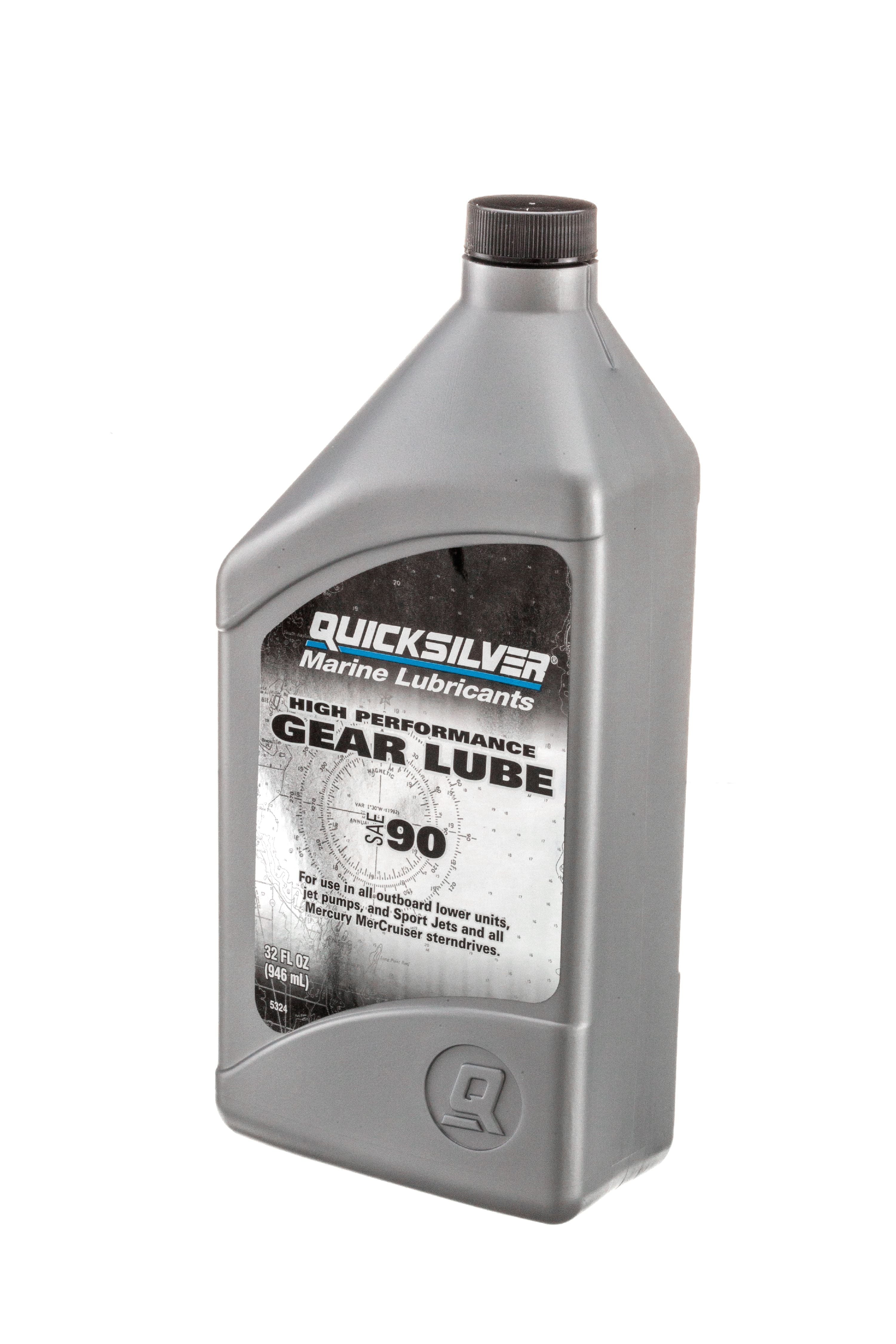 Quicksilver SAE 90 High Performance Gear Lube - 32 Ounce
