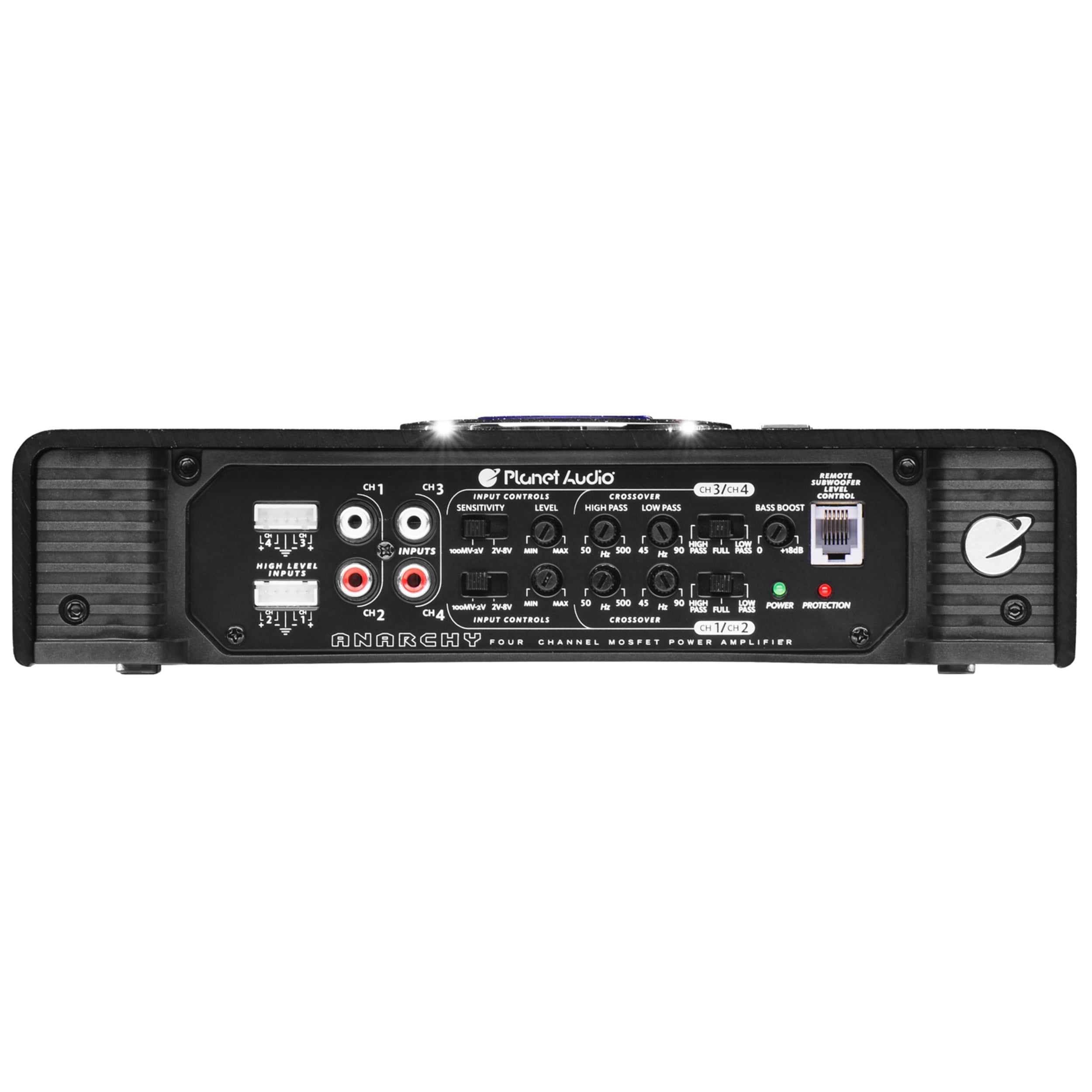 Planet Audio AC1600.4 1600W 4 Channel Car Amplifier Power Amp+Remote AC16004