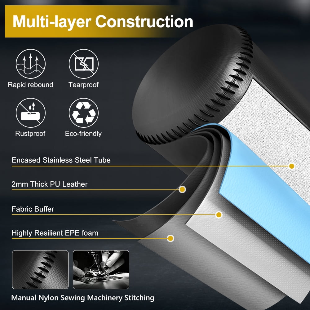 GIKPAL Freestanding Punching Bag, 70'' - 182lbs Heavy Boxing Bag with Stand for Adult Teens Kids Kickboxing Bag with 12 Suction Cup Base for Home Office Gym