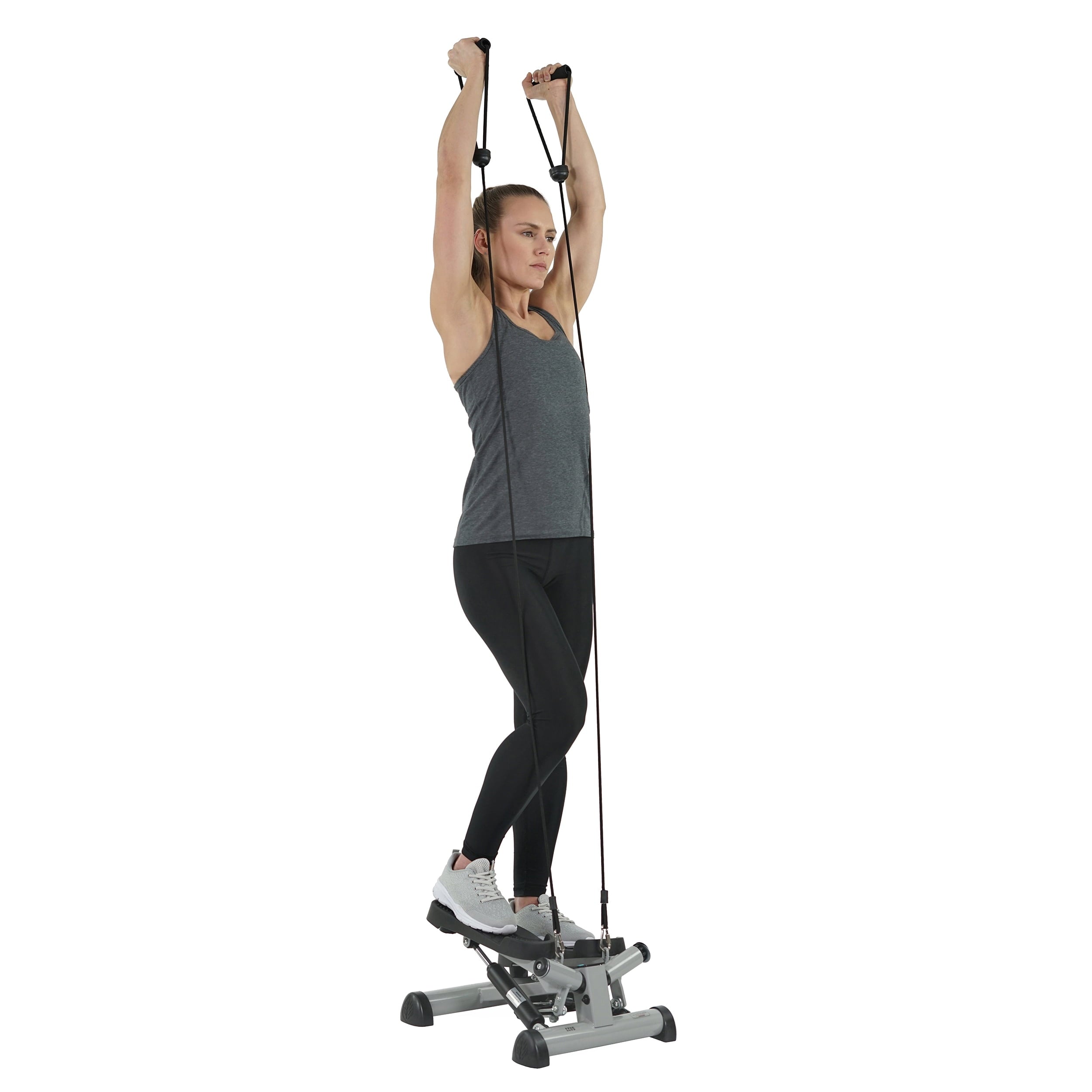 Twist Fitness Stepper Step Machine with Resistance Bands - by EFITMENT - S023