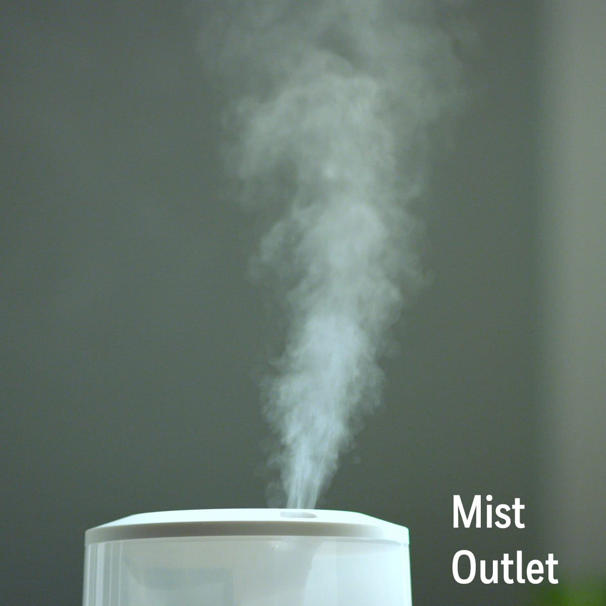 Honeywell Ultra Quiet Cool Mist Humidifier, 400 sq ft, White, HUL233W