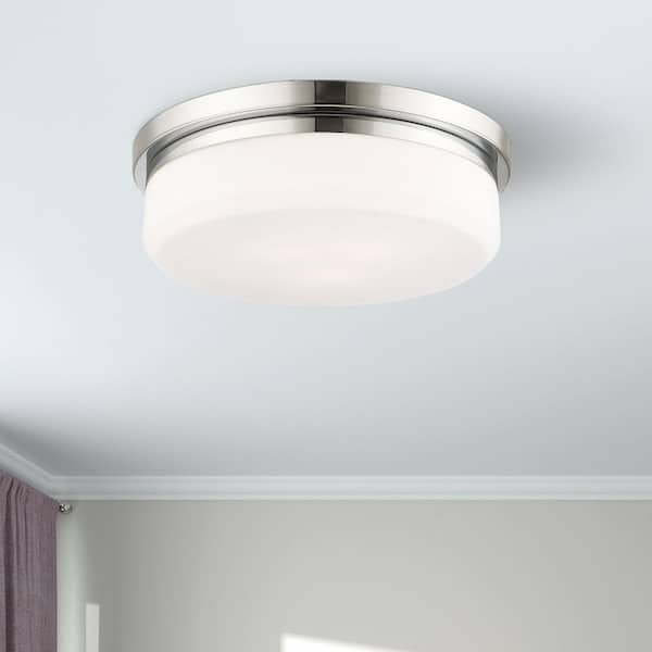 Stratus 3 Light Polished Chrome Flush Mount or Wall Mount