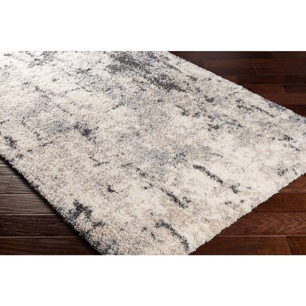 Bazaar Gray Eskimo Shag 7 ft. 10 in. x 10 ft. Area Rug