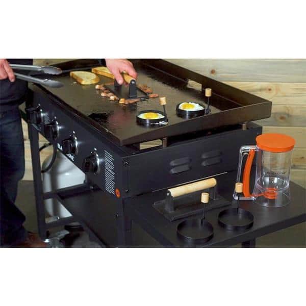 4-Piece Cast Iron Cookware Set in Multi-Colored