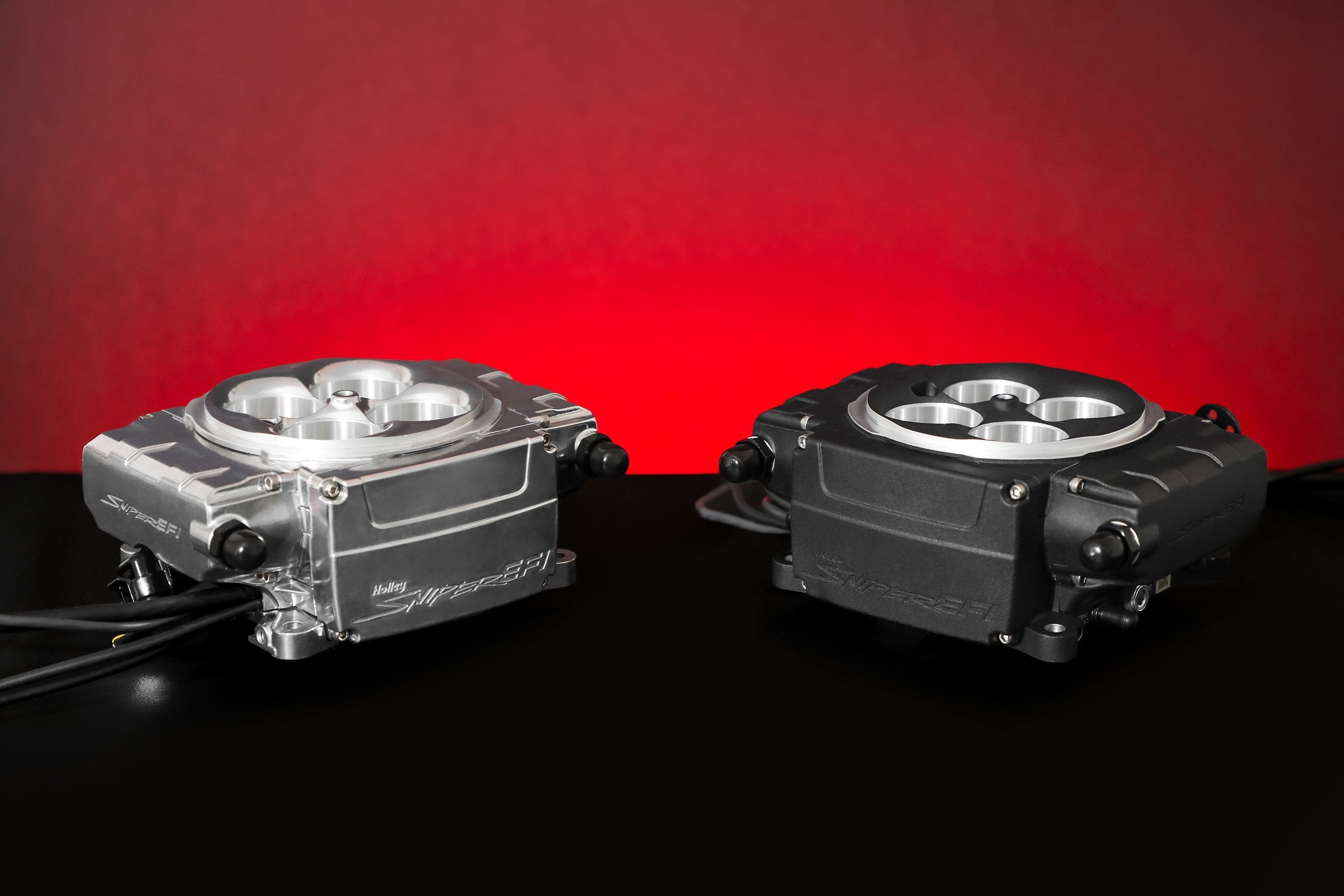 Holley Sniper EFI 550-511-3XK Sniper 2 EFI  - Black - Inline Pump - Without PDM - 3.5 in. Screen