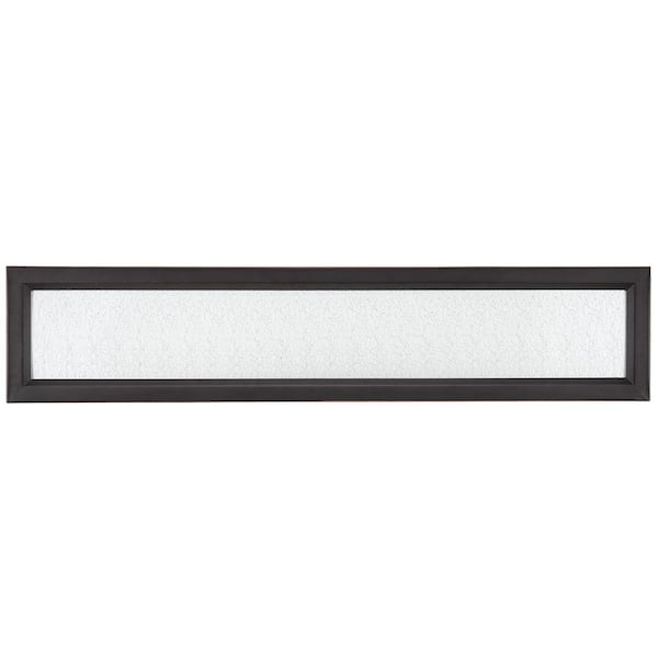 48 in. x 10 in. Oil Rubbed Bronze LED Flush Mount Light (4-Pack)