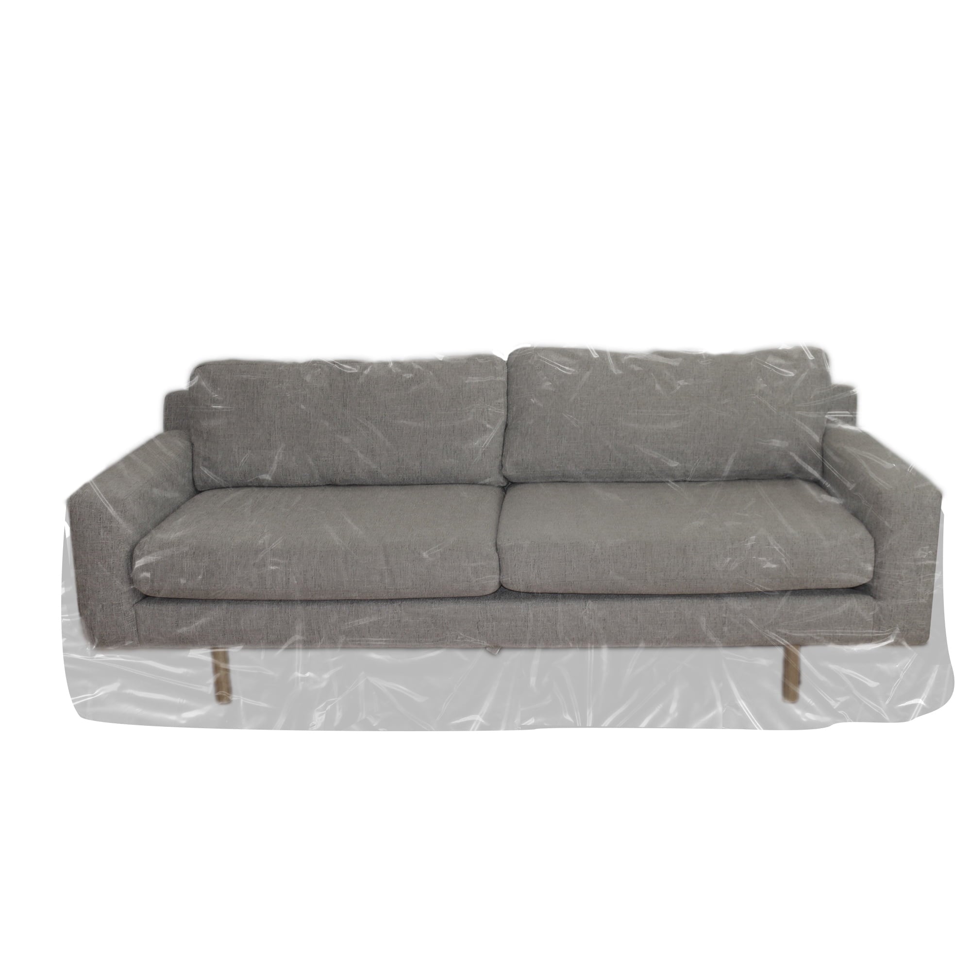 LAMINET Clear Heavy-Duty Water Resistant Sofa/Couch Slip Cover - Sofa