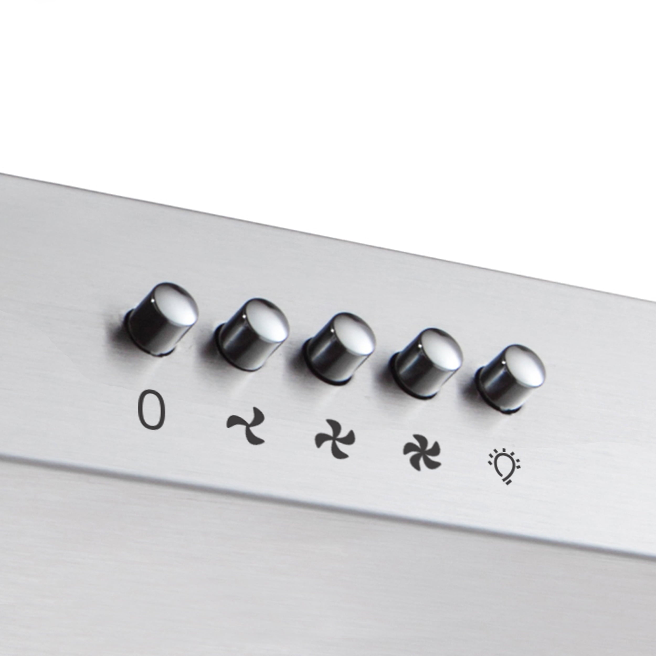 CIARRA 30 in Convertible Range Hood Under Cabinet Stainless Steel with 3 Speed Exhaust Fan CAS918A75