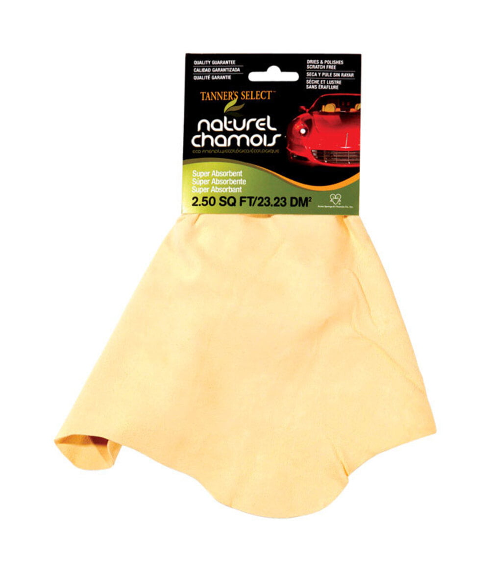Chamois Pad TS20T 2.5 sq. ft. Tanners Select Genuine Chamois