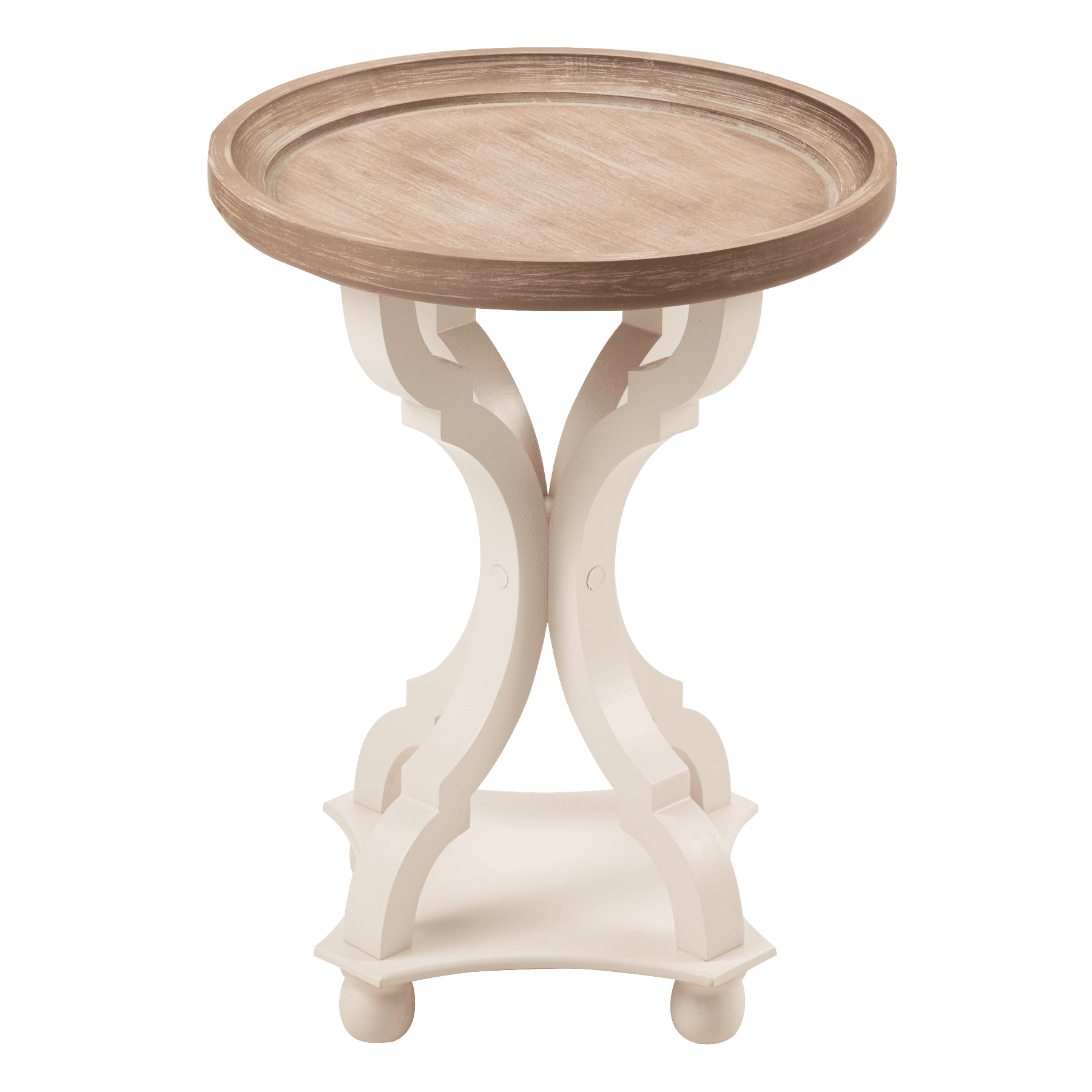 COZAYH Rustic Farmhouse Cottagecore Accent End Table,Dinning or Living Room, Handcrafted Finish, Modern