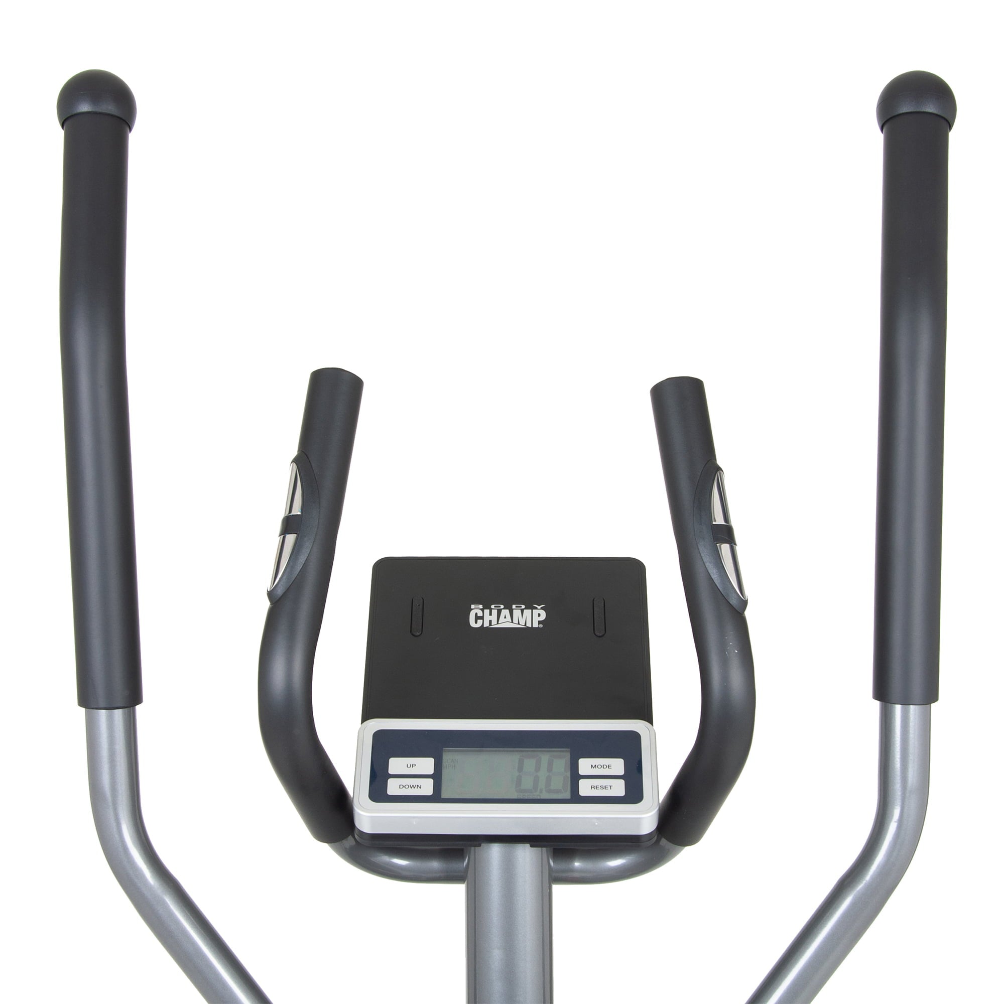 Body Champ BR3151 Elliptical Trainer, Adjustable Tension, Heart Rate, Max. Weight 250 lbs