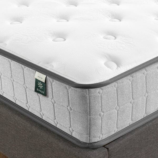 10 in. Medium Hybrid Tight Top Full Comfort Support Cooling Gel Mattress