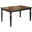 Signature Design by Ashley Casual Owingsville Dining Table  Black/Brown