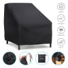 Patio Chair Cover Outdoor Furniture Covers 420D Oxford Waterproof Patio Sofa Loveseat Cover 54*38*29 inches Anti-UV Dust-Resistant