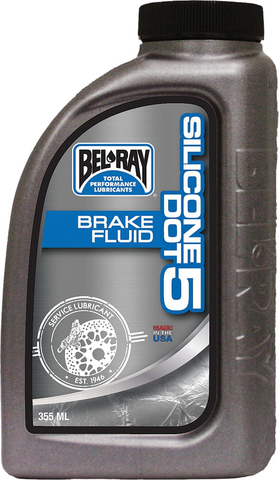 Bel-Ray  99450-B355W; Silicone Dot 5 Brake Fluid 355 Ml