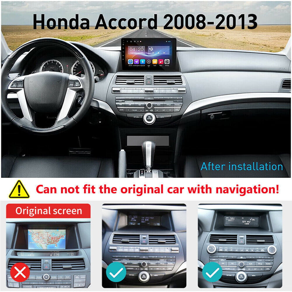 Car Stereo Radio for Honda Accord 8 2008-2013 10.1