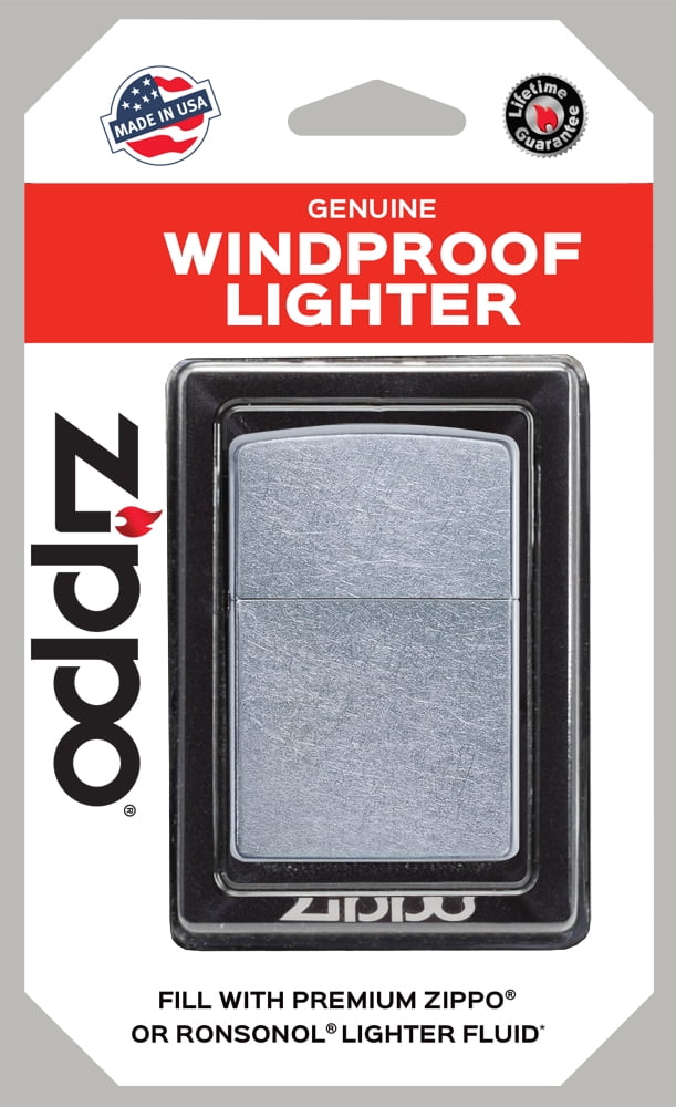 Zippo Lighter - Street Chrome