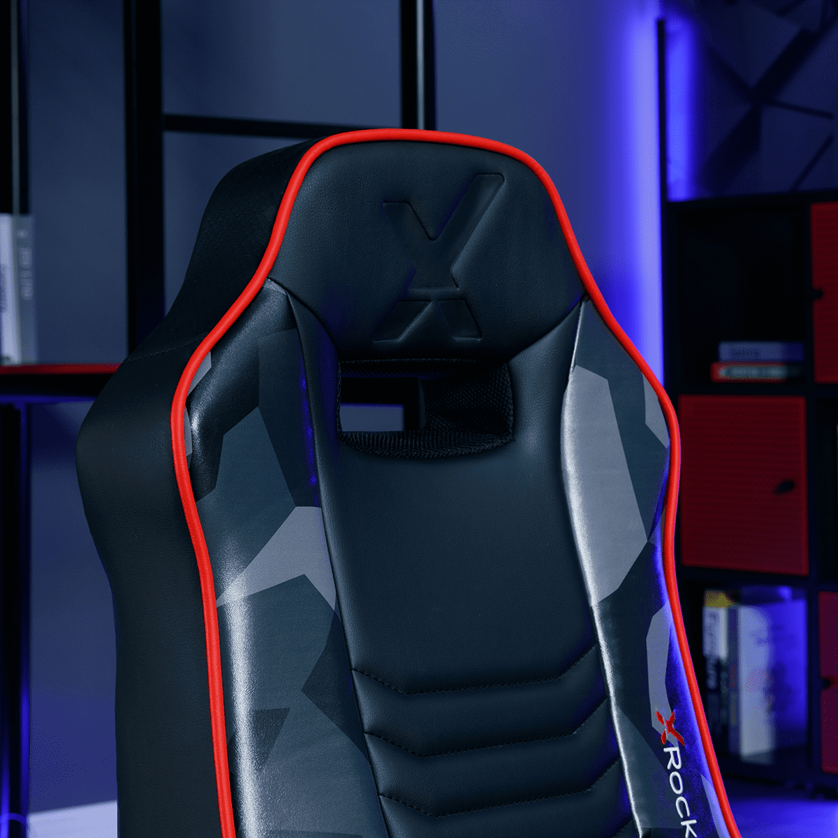 X Rocker Bolero Jr 2.1 Audio Pedestal Gaming Chair, Black PU 26.77