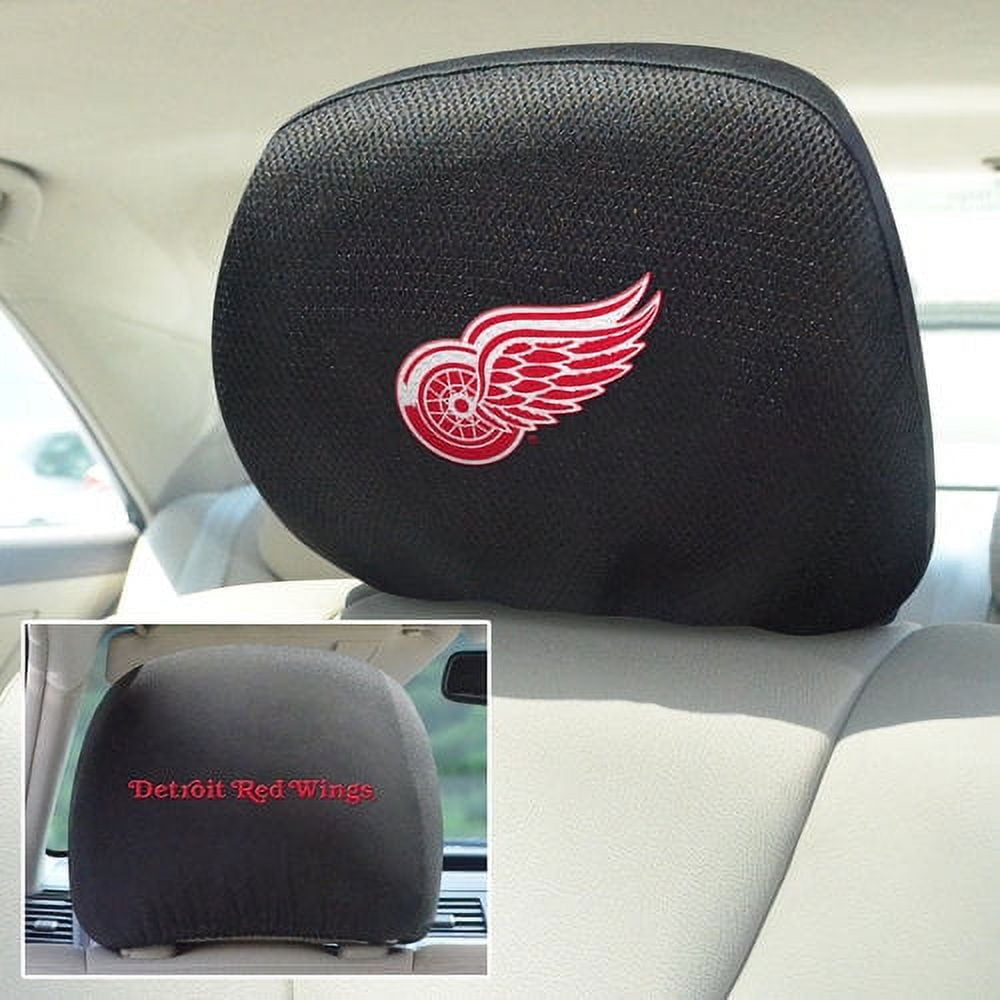 Detroit Red Wings Head Rest Cover