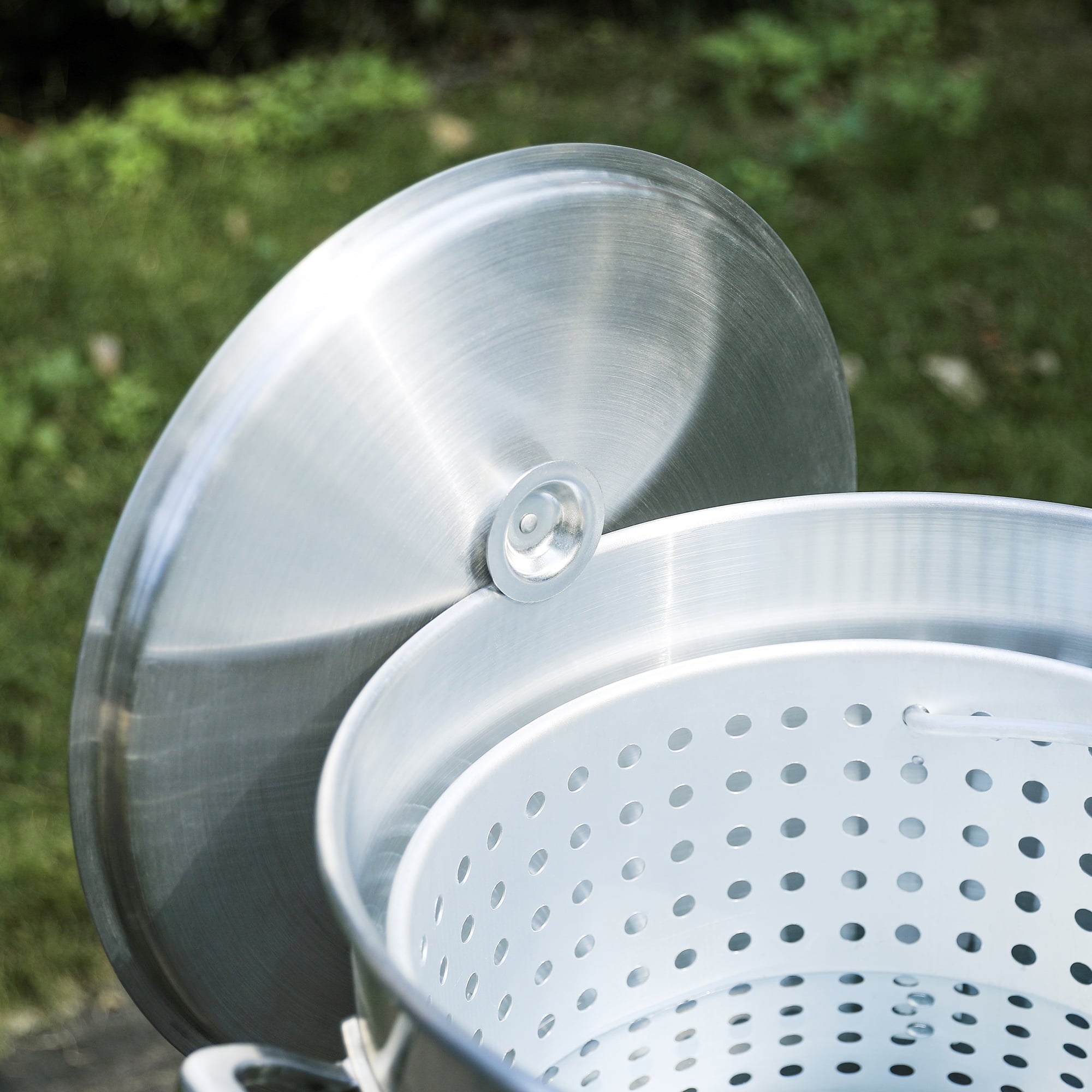 Creole Feast SBK1001, 100QT Seafood Boiling Kit with Strainer