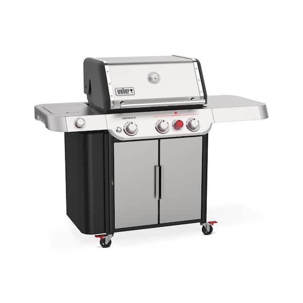 Genesis? S-335 Propane Gas Grill, Stainless Steel with Premium Cover Included