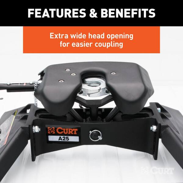 A30 5th Wheel Hitch with GM Puck System Legs