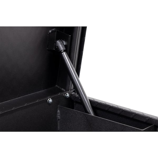 56 in. Matte Black Aluminum Low Profile Long Lo-Side Truck Tool Box