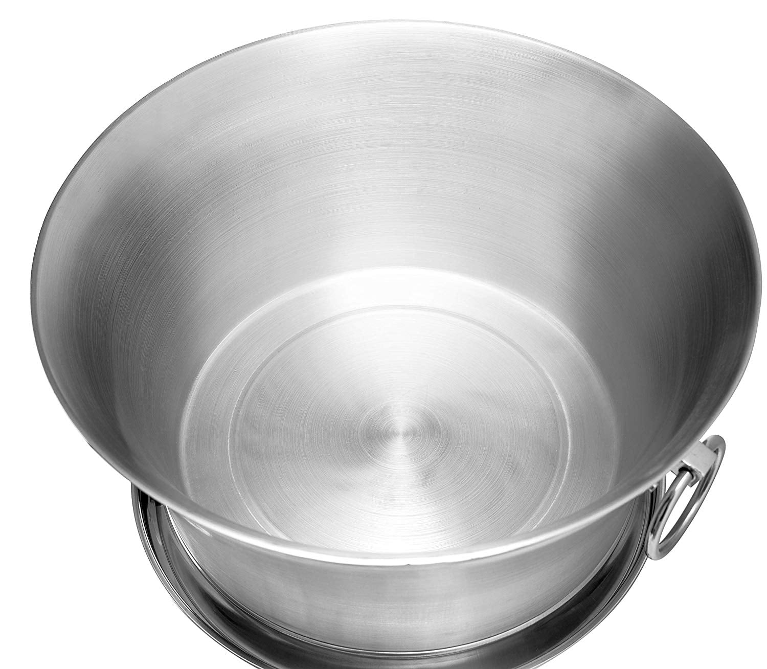 BirdRock Home 18/8 Stainless Steel 30 Qt. Beverage Tub with Stand - Silver