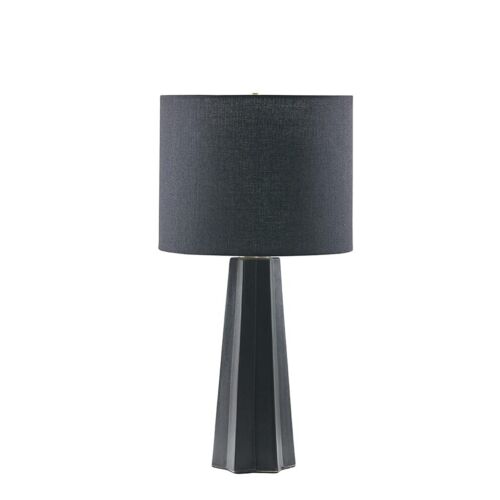 Martha Stewart Modern Athena Table Lamp With Black Finish Mt153-0049