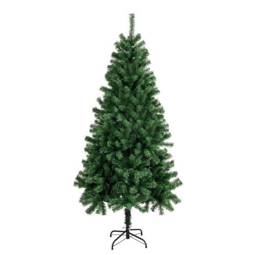 6ft Pre-Lit Artificial Flocked Christmas Tree w/350 LED Lights 8 Lighting Modes