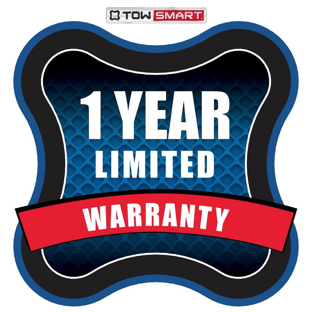 TowSmart Trailer Hitch Ball, Class III, 2in Ball, 1in x 2in Shank, 5000lb, 713, Chrome, 1 Each