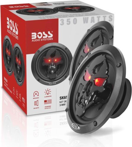 BOSS Audio Systems SK653B 6.5 Inch Car Speakers 350 Watts of Power Per Pair