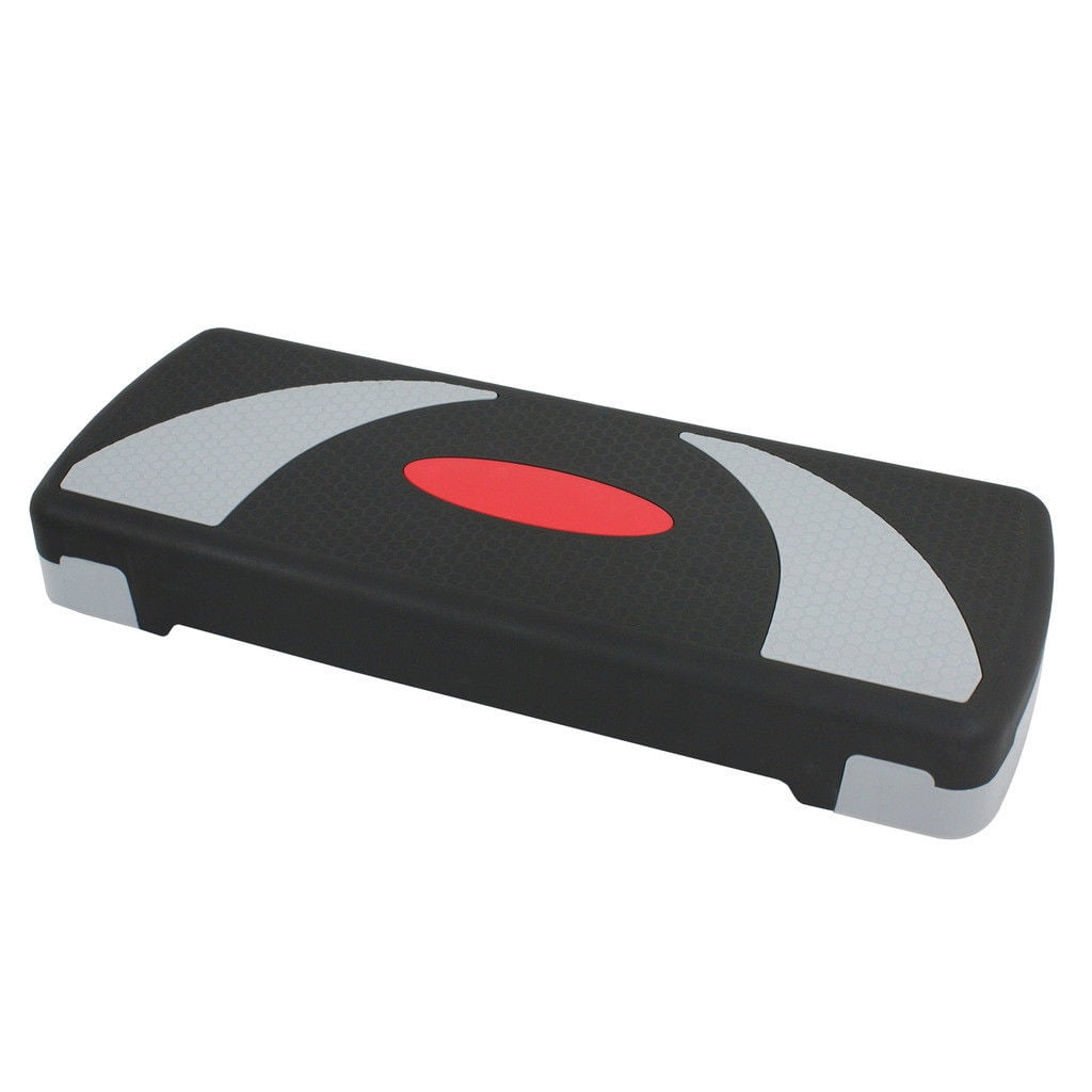 30'' Adjustable Fitness Aerobic Stepper with Risers Home Gym Exercise