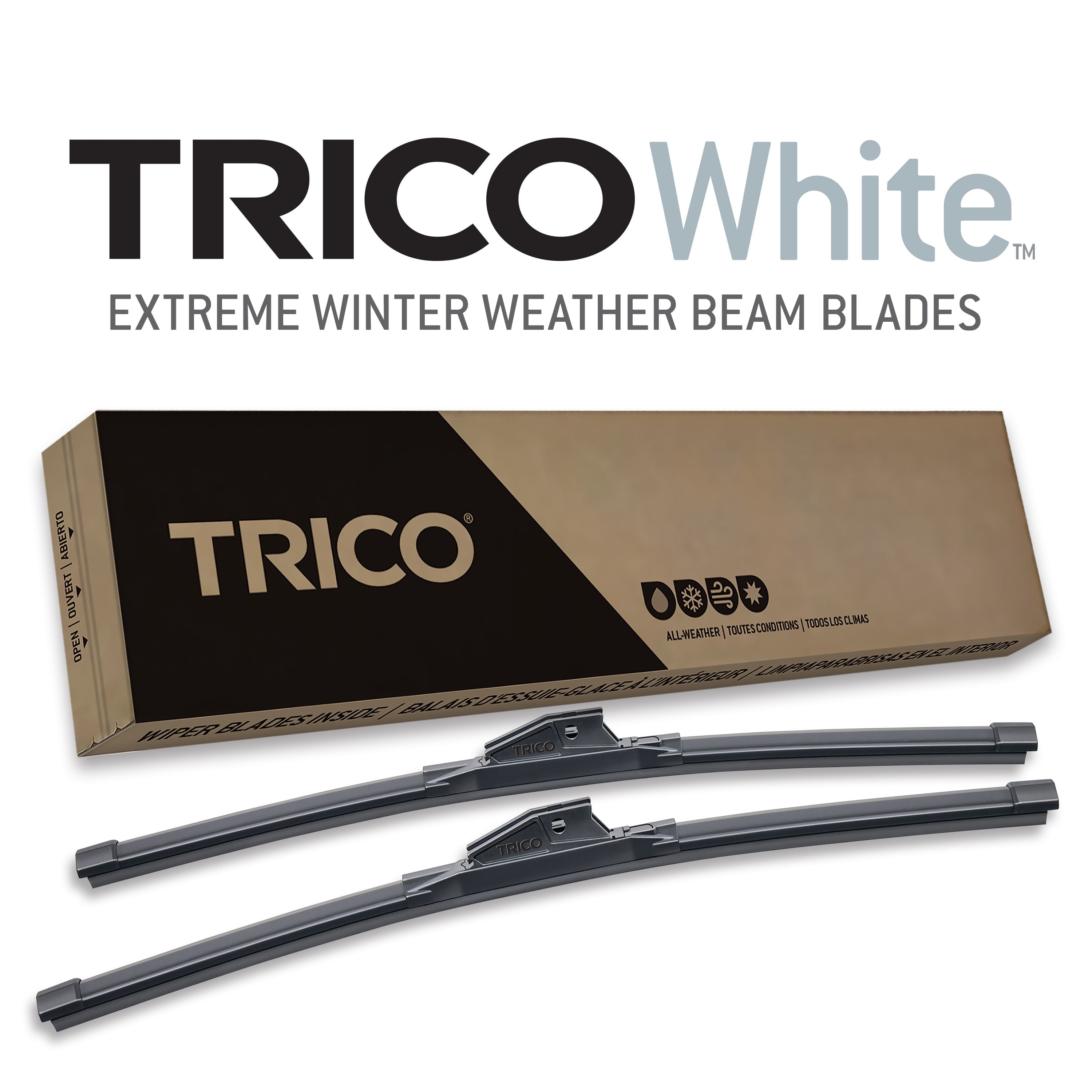 TRICO White 2 Pack, 26