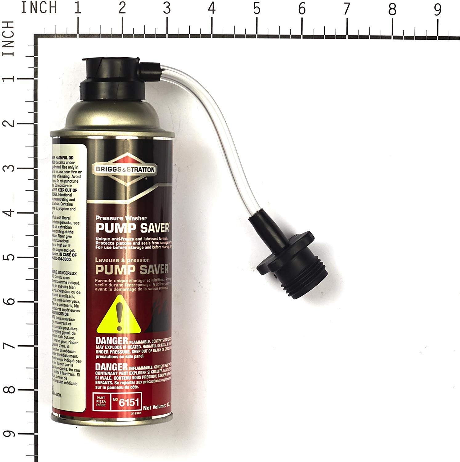Briggs & Stratton Pump Saver,Steel,0.10 psi,10 oz. 6151
