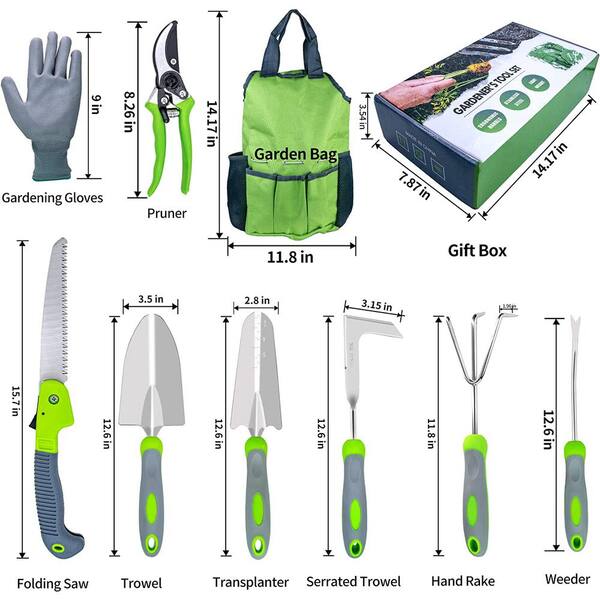 9-Piece Garden Tool Set
