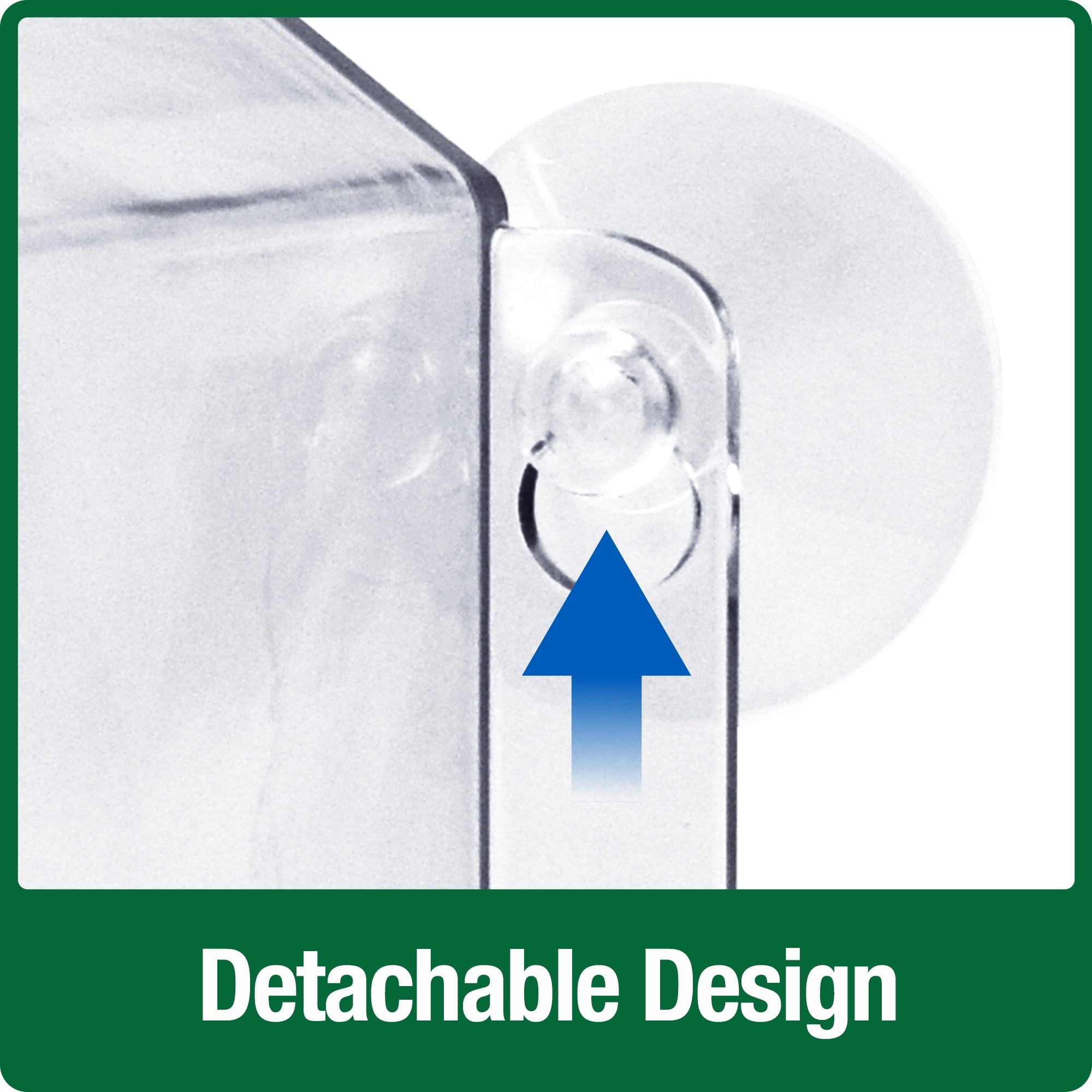 Wild Wings Clear View Plastic Window Bird Feeder 2 Cup Capacity 6.5