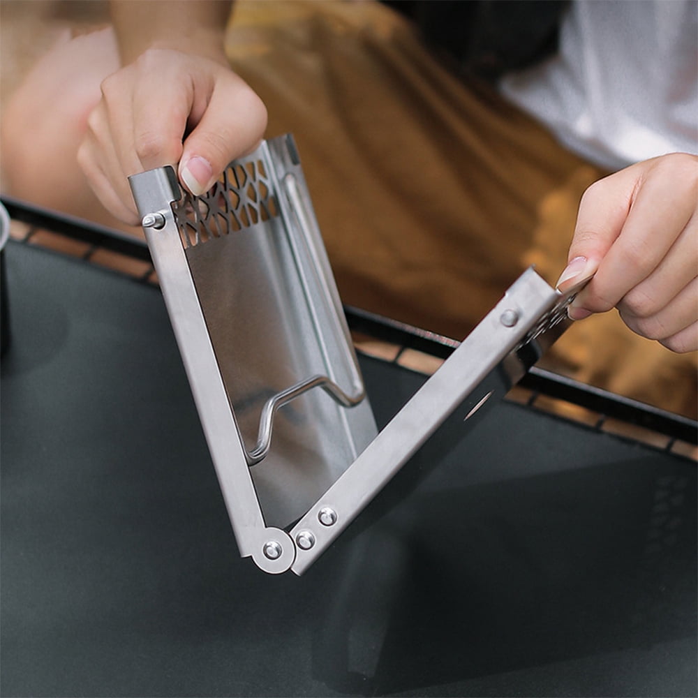 Folding Camp Stand Cooking Station Table for Camping Hiking Backpacking Picnic