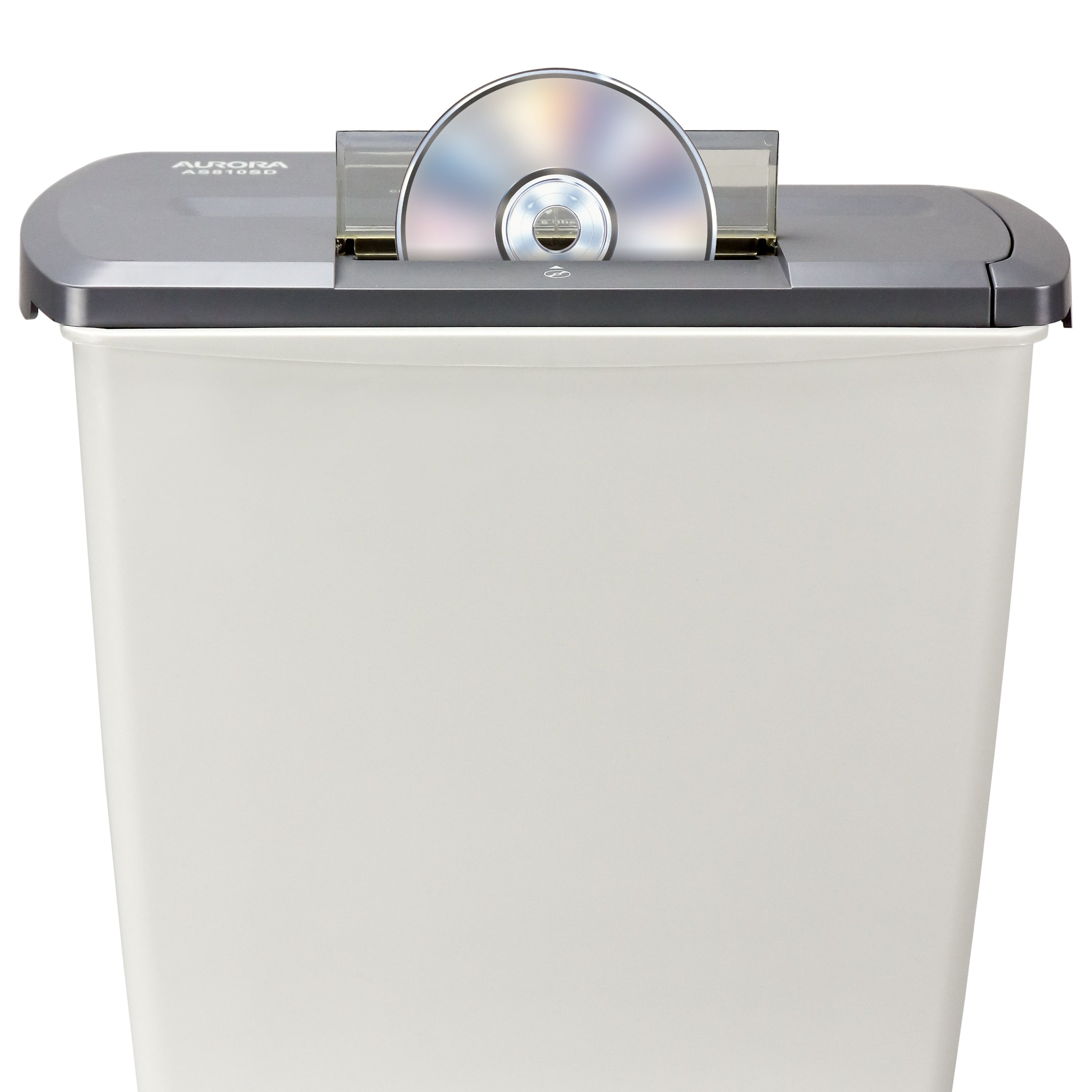 Aurora AS810SD 8-Sheet Strip-Cut Paper/CD/Credit Card Shredder