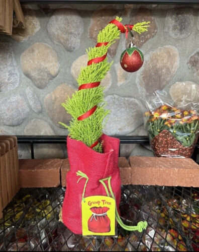 Trader Joe's Grump Grinch Lemon Cypress Tree Christmas 2023 Rare SAME DAY SHIP