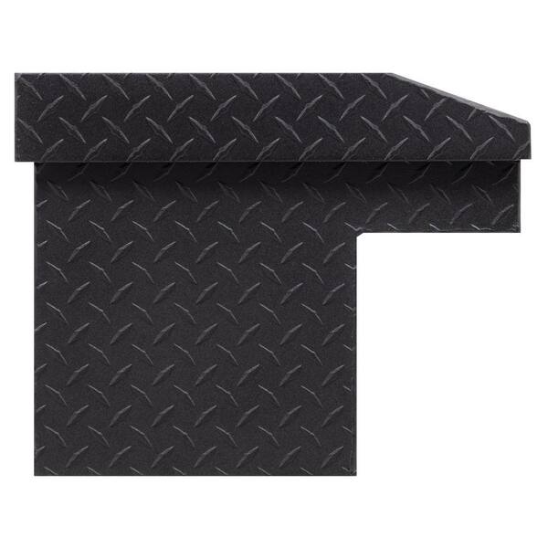 56 in. Matte Black Aluminum Low Profile Long Lo-Side Truck Tool Box