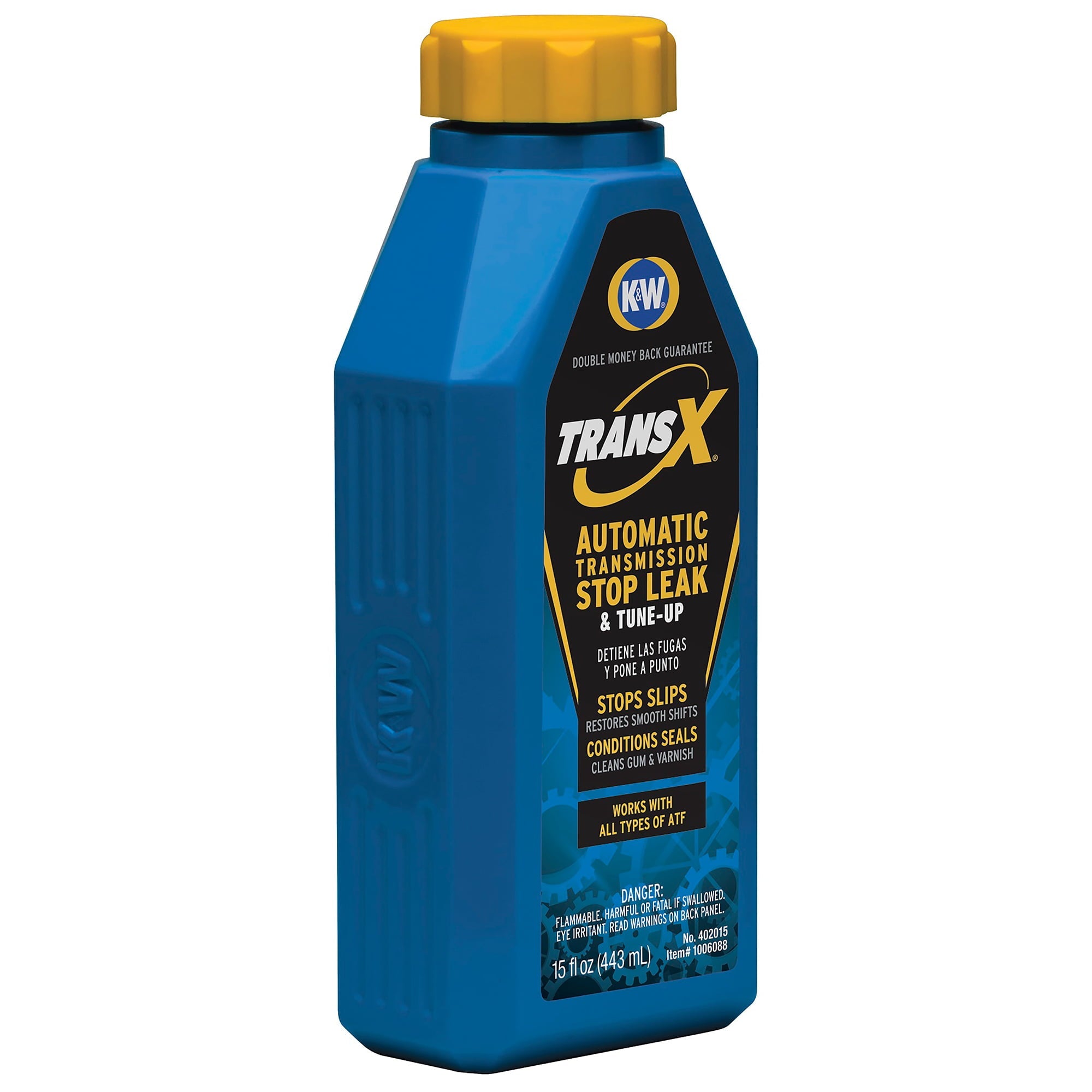CRC K&W Trans-X Automatic Transmission Slip-Stop & Leak Fix, 15 fl oz