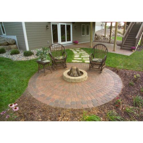 Anchor Garden Center 9-ft x 9" 2151 lbs Autumn Cobble Concrete Paver Circle Kit