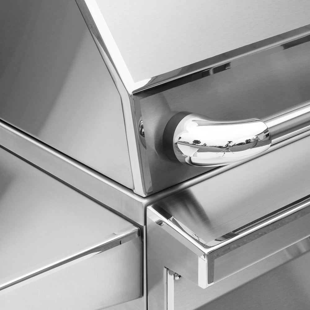 Solaire Deluxe Convection Freestanding Grill with Rotisserie, Premium Cart, 30-Inches, Propane