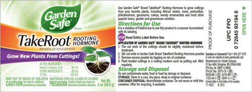 Garden Safe Take Root Rooting Hormone, 2-Ounce