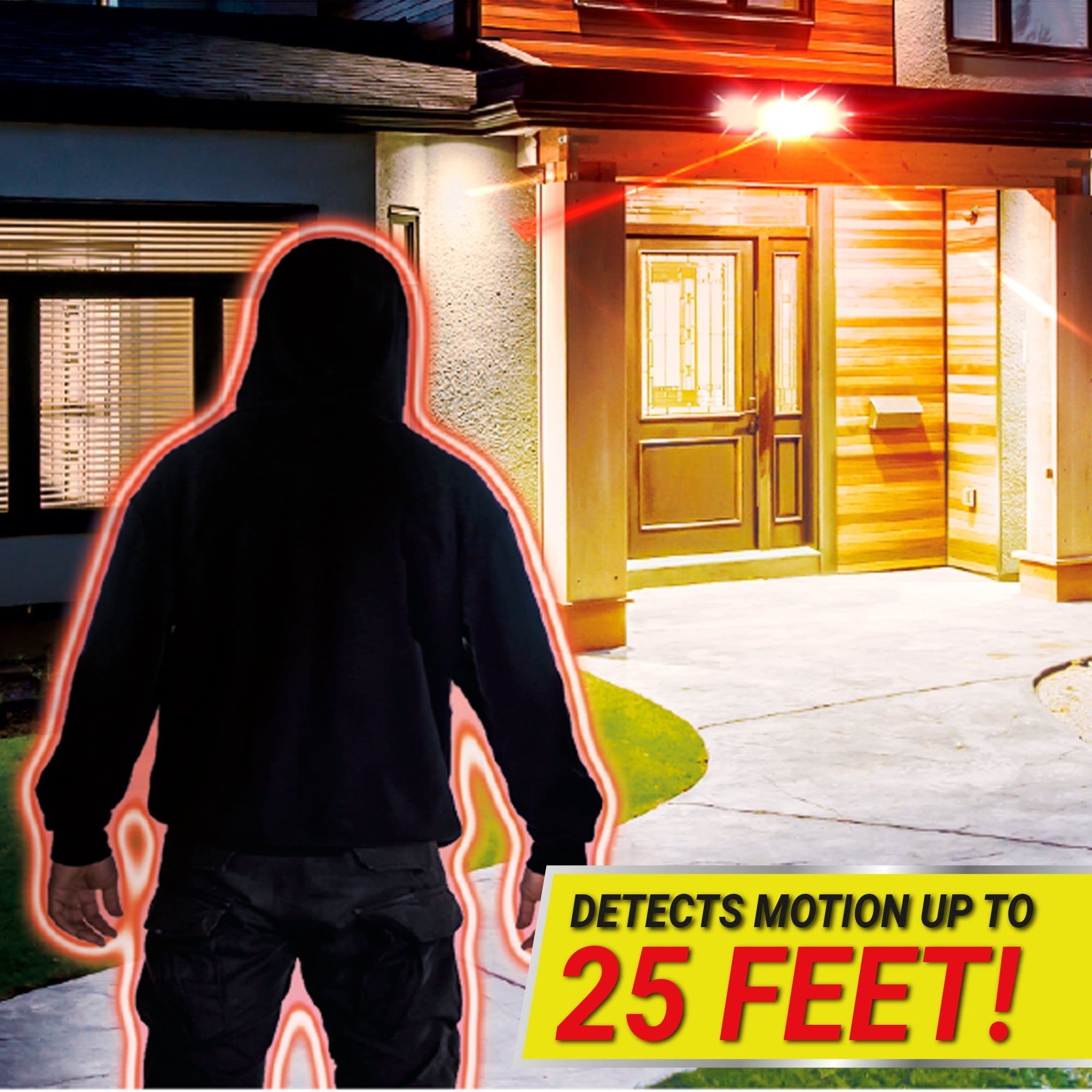 Beyond Bright X3 Motion Activated Ultra Bright Solar Flood Light, 270 Degree Beam Spread.