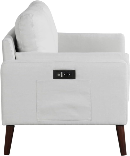 Nolan Loveseat, Light Grey