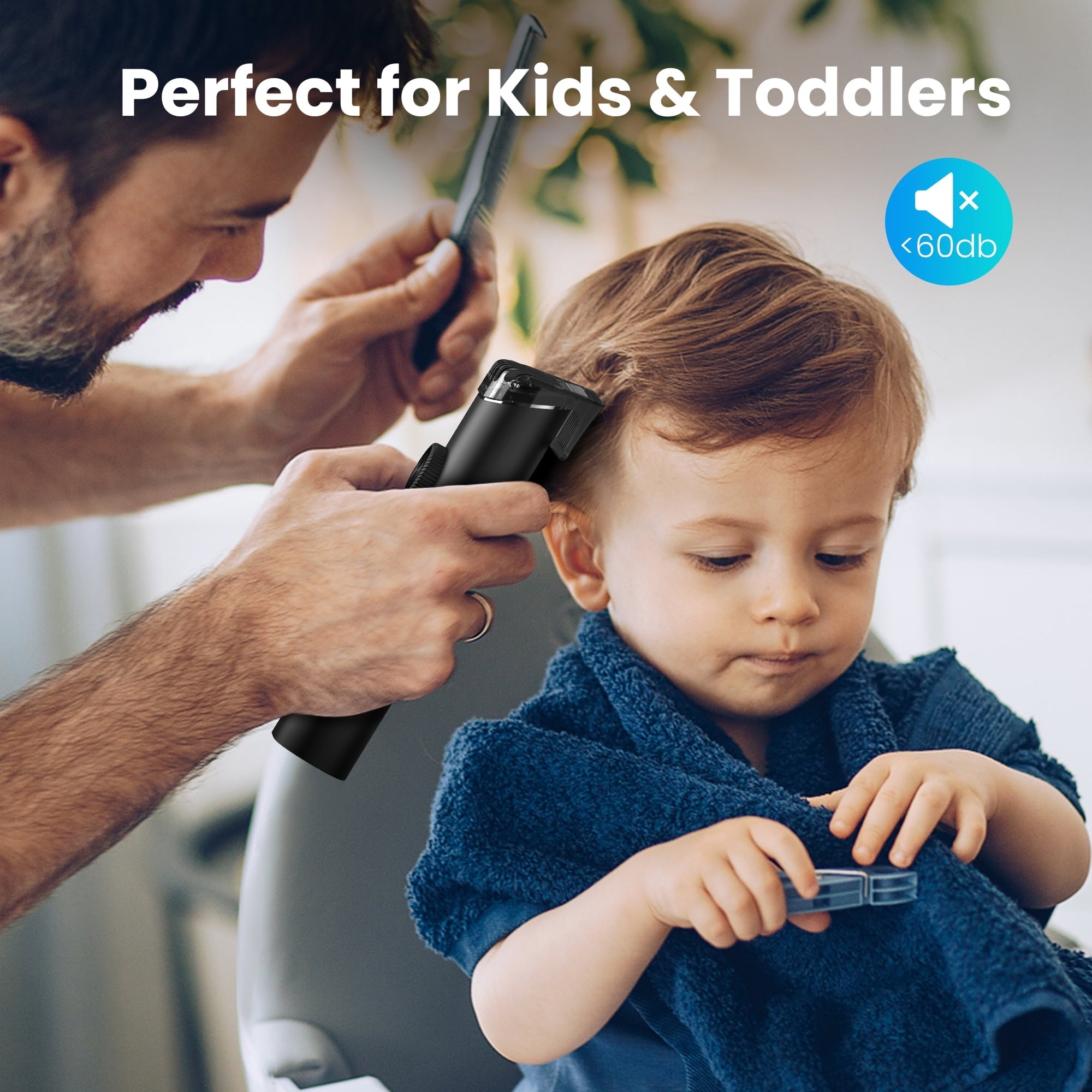 Sejoy Men's Beard Trimmer,Hair Clippers, Waterproof Electric Nose Haircut Mustache Body Trimmer Cordless Foil Shaver Grooming Kit,USB Rechargeable and LED Display Home Travel,Black