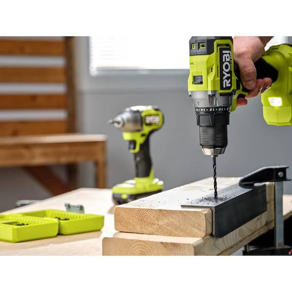 ONE+ HP 18V Brushless Cordless 1/2 in. Drill/Driver Kit with (2) 2.0 Ah HIGH PERFORMANCE Batteries, Charger, and Bag