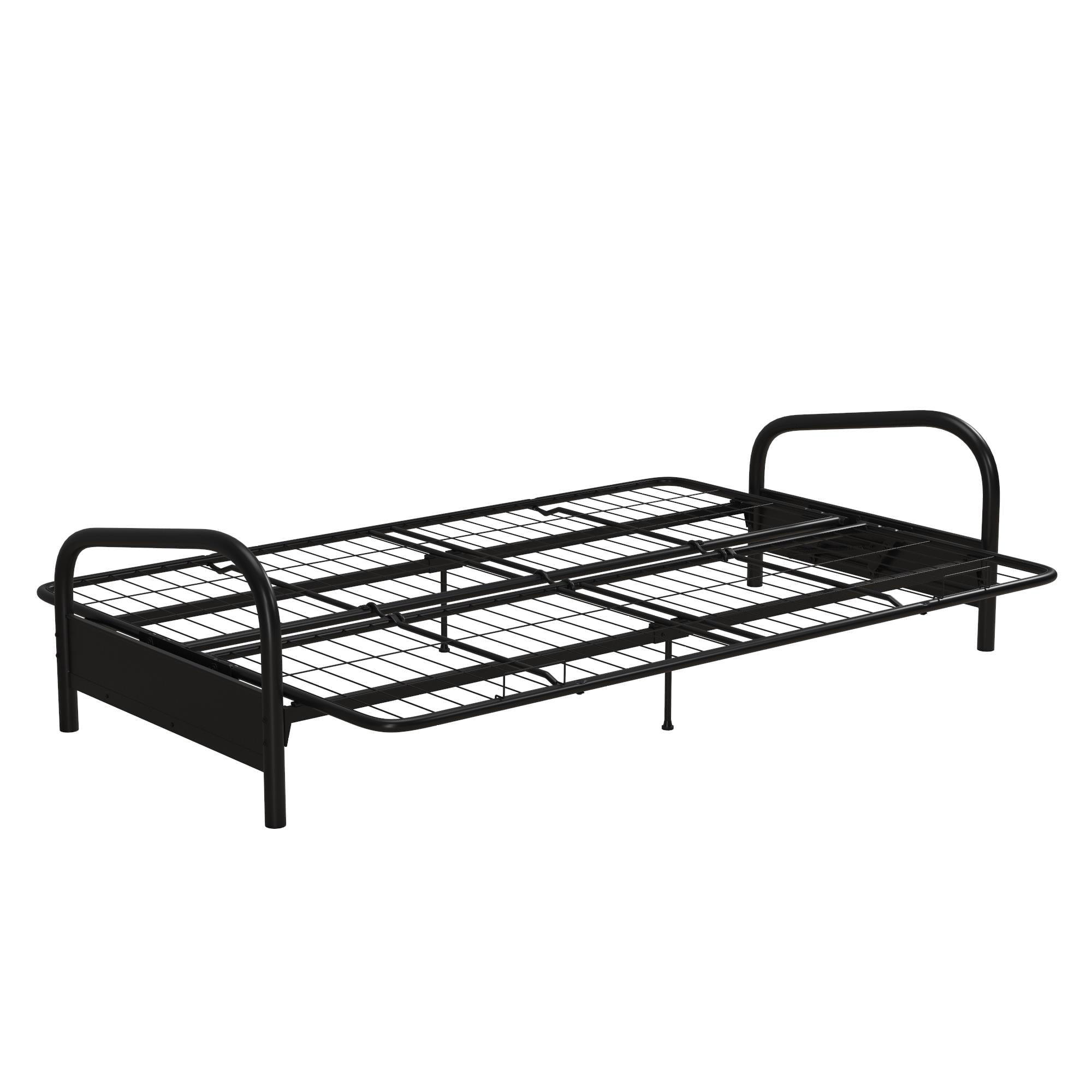 DHP Vermont Metal Futon Frame, Black